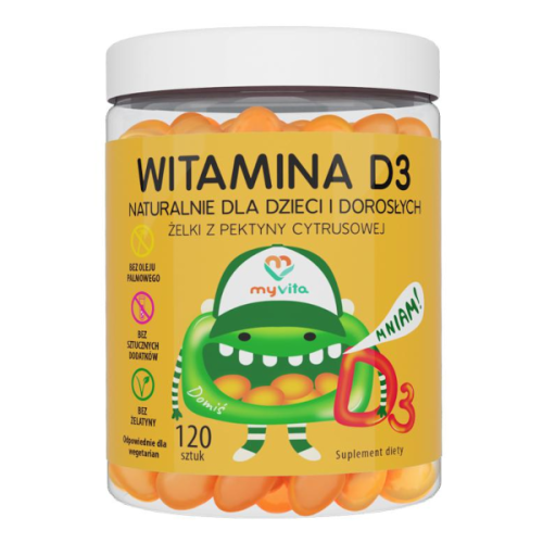 MyVita Żelki Witamina D 120 szt. TT001627