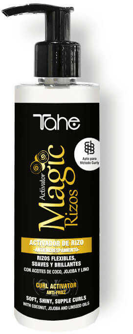 Tahe Magic Rizos Curl Activator Balsam nawilżający włosy z olejem lnianym 200ml 17068