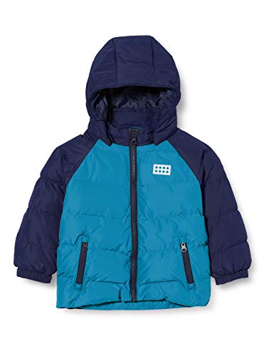 Lego Wear Kurtka dziecięca Lwjunin unisex, 768 Dark Turquoise, 80 cm