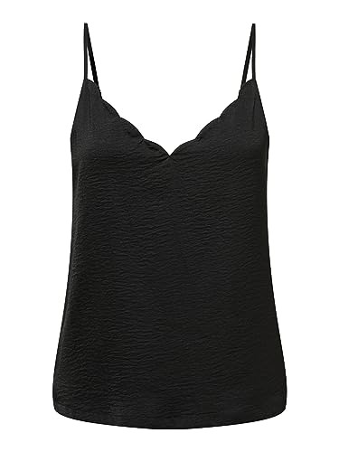 ONLY Damski top Onldebbie Singlet Noos WVN, czarny (Black Black), 40