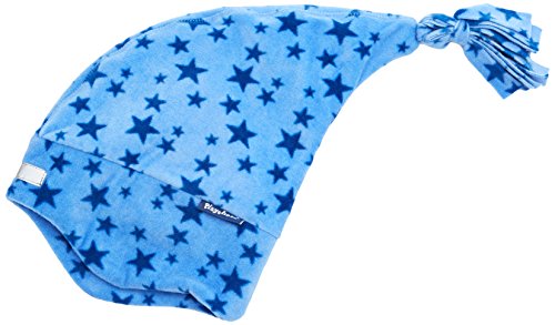 Playshoes Dziewczęca czapka polarowa w gwiazdki, 7 – niebieski, 49