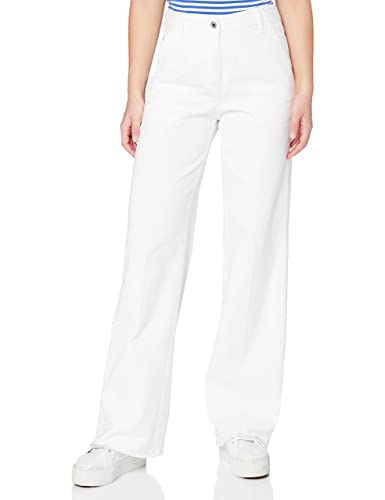 G-STAR RAW Damskie spodnie Page High Waist Wide Fringe, biały (Lt Aged B066-424), 28W x 32L