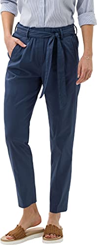 BRAX Damskie spodnie w stylu Milla S bawełniane chinosy, indygo, 42W / 30L