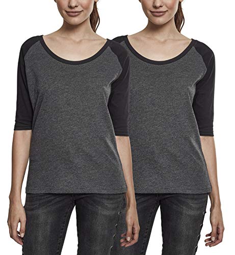 Urban Classics T-shirt damski, Cha/Blk., M