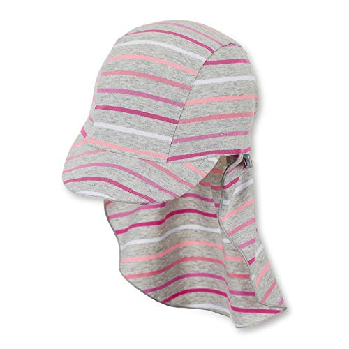 Sterntaler Dziewczęca czapka z daszkiem z ochroną karku czapka, różowy (Pink 794), XS