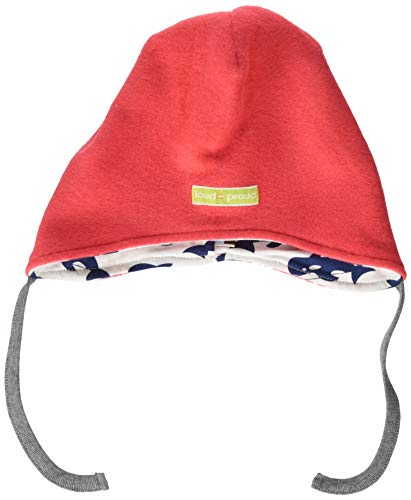loud + proud Unisex dziecięca czapka dwustronna z polaru, czapka beanie