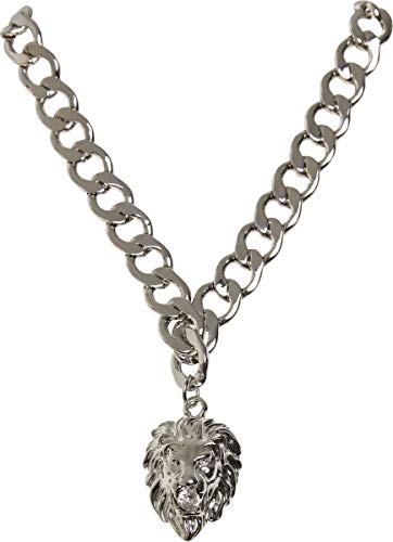 Urban Classics Spinki do mankietów uniseks Lion Basic Necklace