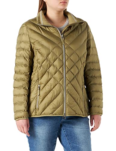 BRAX Damska kurtka pikowana Bern o wyglądzie puchu, oliwkowy, 36