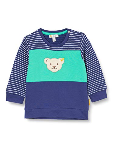 Steiff Dziecięca bluza chłopięca, zestaw T-shirtów, Deep Cobalt, 50 cm