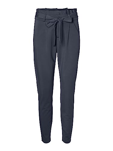 VERO MODA Damskie spodnie materiałowe Paperbag Eva 10205932 Ombre Blue XL/30, niebieski (Ombre Blue), XL