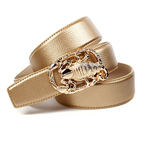 Anthoni Crown Pasek damski, Złoty (Gold 016), (Producent rozmiar:100)