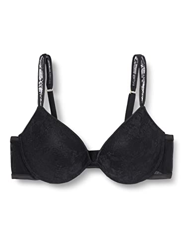 women'secret Damski biustonosz push-up, czarny (Negro 1), 100B