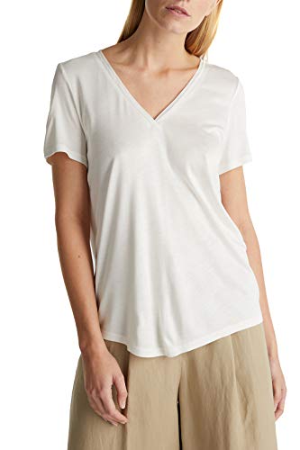 ESPRIT Collection T-shirt damski, Off White (110), XXL