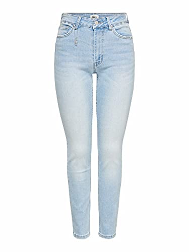 ONLY dżinsy damskie, jasnoniebieski (light blue denim), XS
