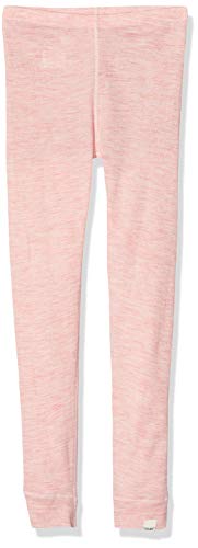Celavi Dziewczęce spodnie z miękkiej wełny legginsy, różowy (Silver Rosa Melange 501), 110 cm