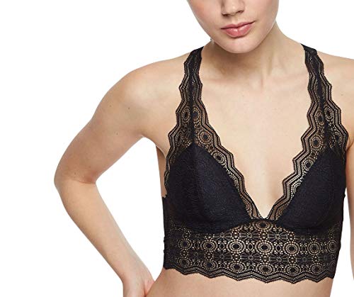 Passionata Damski biustonosz bez fiszbin Ge, Czarny (Schwarz 11), S