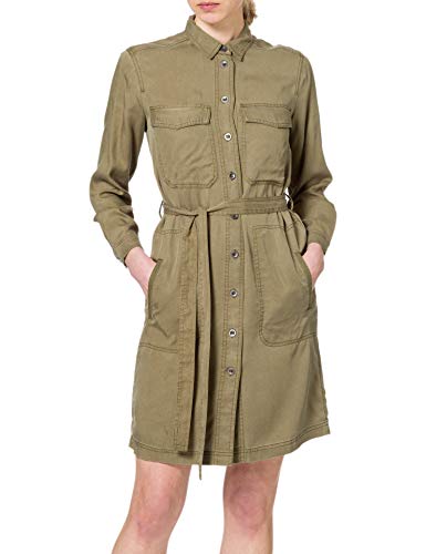 edc by ESPRIT Sukienka damska, 350/khaki Green, 42