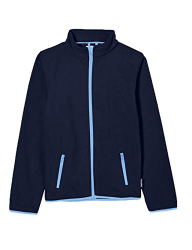 Playshoes Dziecięca kurtka polarowa, uniseks, kolorowa, 11 - Marine, 80