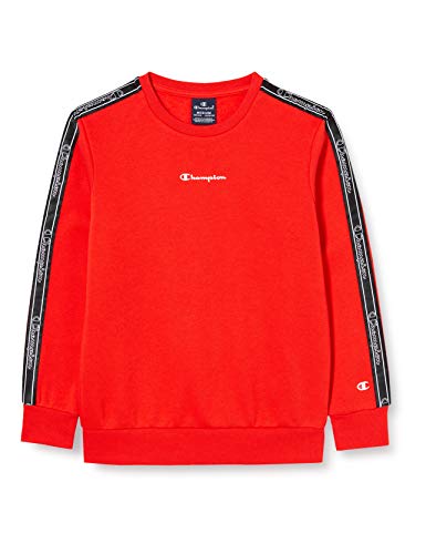 Champion Chłopięca bluza sezonowa z okrągłym dekoltem, Red (Rs041), XS