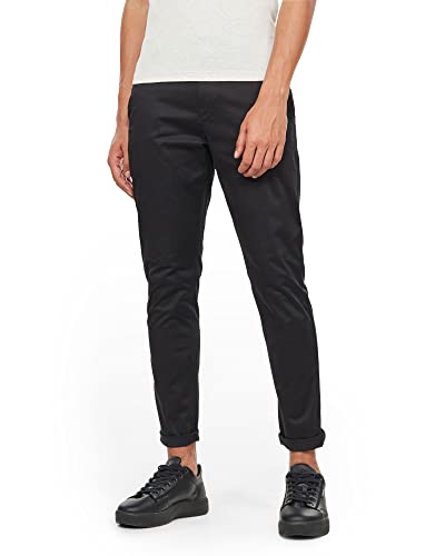 G-STAR RAW Spodnie męskie Bronson Slim Chino, Czarny (Black D01794-5126-990), 28W / 32L