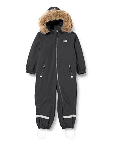 Lego Wear Unisex Baby Lwjunin-Lego Tec Exclusive kombinezon śniegowy, 967 szary melanż, 86