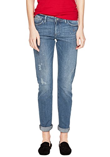 s.Oliver Jeansy damskie o kroju slim, Niebieski (Blue Denim Stretch 54z6), 34W x 30L