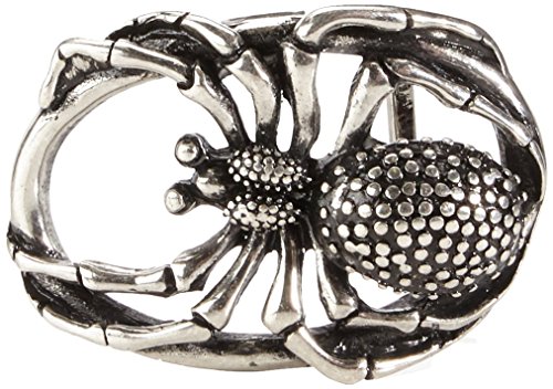 MGM Unisex pasek zapięcie pająk, Srebrny (Argento America 1), 70 cm (Rozmiar producenta: Rozmiar uniwersalny)