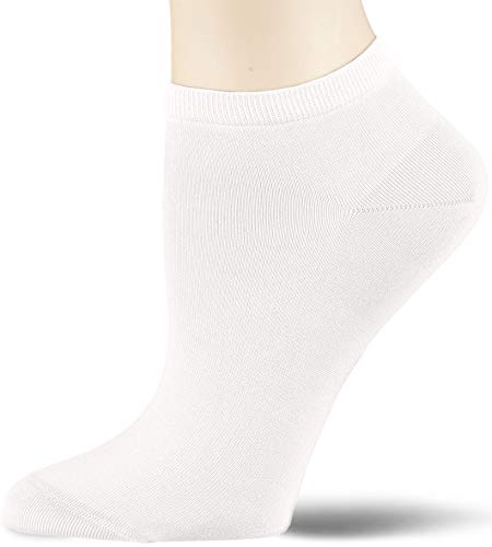 KUNERT Damskie skarpety z bawełny Finest, biały (White 0010), 35/38 EU