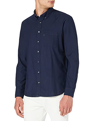camel active koszula męska, niebieski (Night Blue), S
