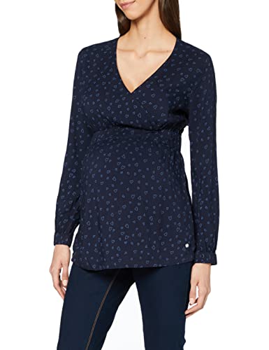 ESPRIT Maternity Damska bluza ciążowa Ls Aop, niebieski (Night Blue 486)., 36 PL