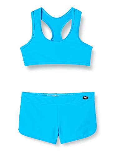 Haute Pression Dziewczęcy dwuczęściowy kostium kąpielowy, Turquoise, 4 Lata