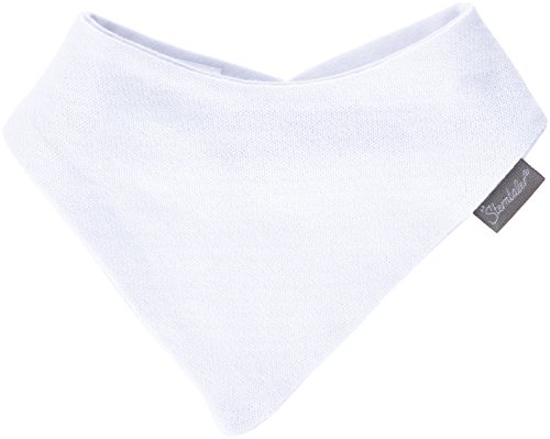 Sterntaler Chusta trójkątna z zapięciem na, biały, 1