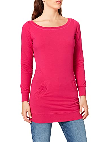 Urban Classics Damski sweter z długim rękawem, różowy (Fuksia 00106), XS