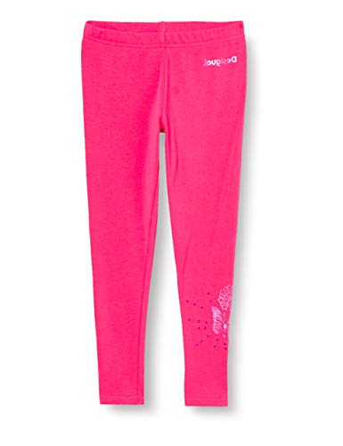 Desigual Legginsy dziewczęce, czerwony, S