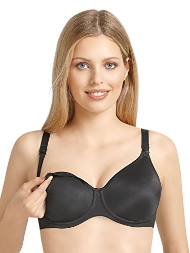 Anita Biustonosz do karmienia z fiszbinami 5068, 90 E, czarny