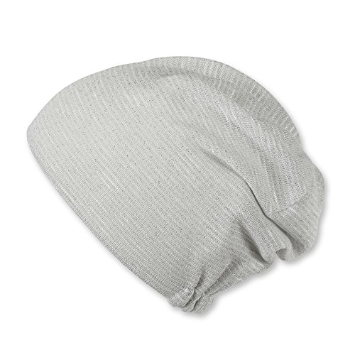 top Sterntaler Czapka Slouch-beanie dla dziewczynek, szary (kiesel 534), 49 cm