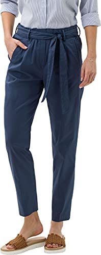 BRAX Damskie spodnie w stylu Milla S bawełniane chinosy, indygo, 44W / 30L