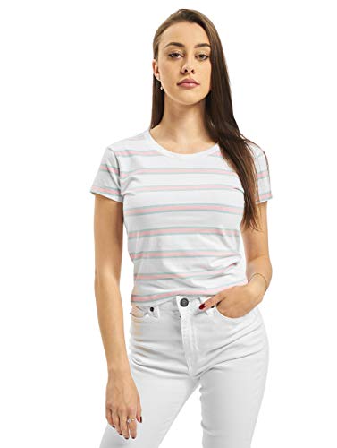 Urban Classics Damska koszulka damska w paski Cropped Tee