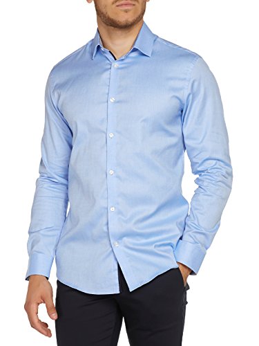 SELECTED HOMME Shdonenew-Mark koszulka męska Ls Noos koszula biznesowa, jasnoniebieski, XL