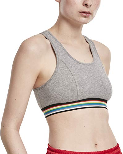 Urban Classics Damski biustonosz sportowy Multicolor Taped Bra