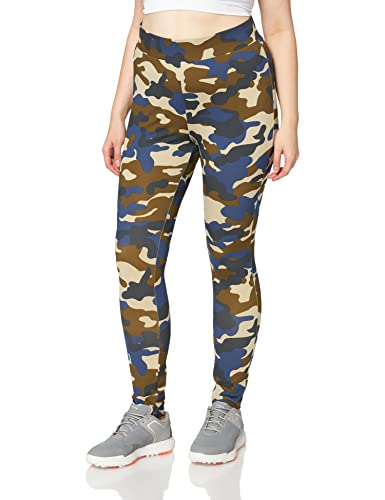 Urban Classics Damskie legginsy z wysokim stanem, Camo Tech, klasyczne spodnie, Summerolive Camo, L