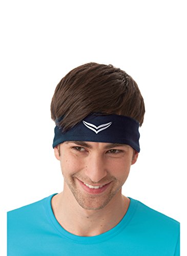 Trigema Męska opaska na czoło, niebieska (Navy 046), rozmiar uniwersalny (rozmiar producenta: 900)