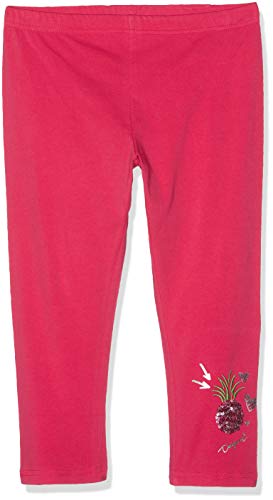 Desigual Dziewczęce legginsy dziewczęce Knit Cross, czerwony (Pink Fuschia 3022), M