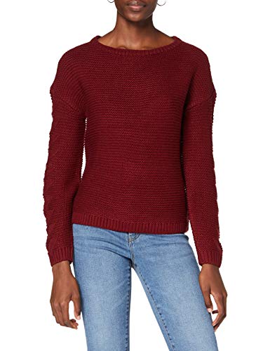 VERO MODA Damski sweter Vmnonamestitch Ls Boatneck Blouse