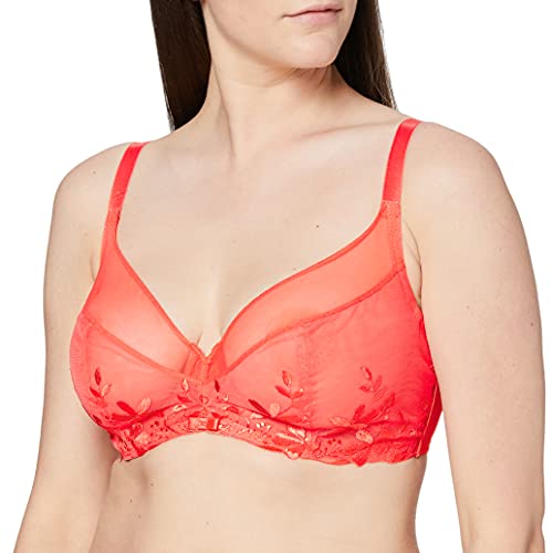 Triumph Damski biustonosz z fiszbinami, różowy (Coral 1515), 80G