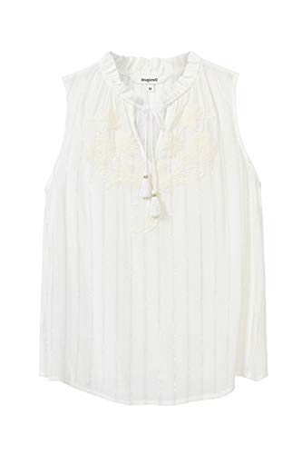 Desigual Blus_Hanna Bluzka damska, biały, S