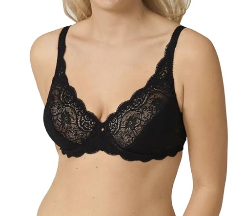 Triumph Kobiety Amourette 300 W X Biustonosz z fiszbinami, czarny (black 0004), 70E
