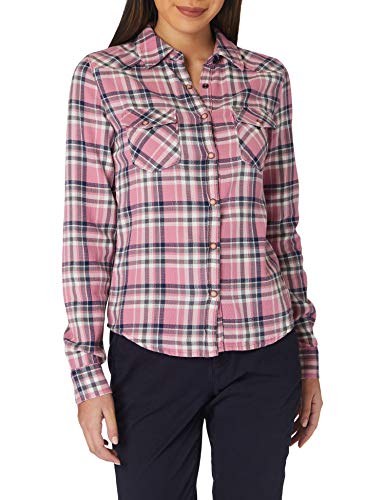 LTB Jeans bluzka damska lucinda, Dawn Pink Check Wash 53312, L