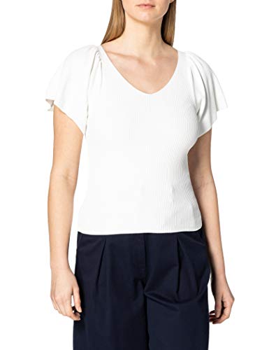 ONLY Damski top z tyłu, Eggnog, XS