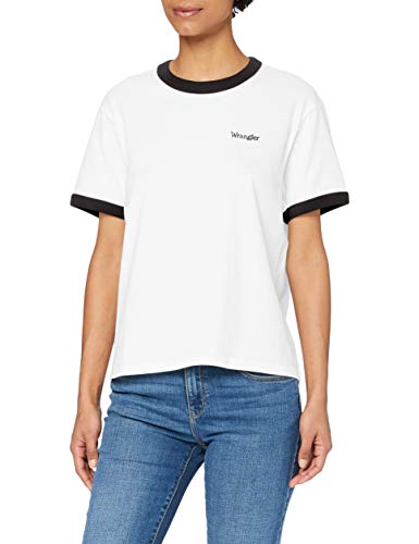 Wrangler Damska koszulka Relaxed Ringer